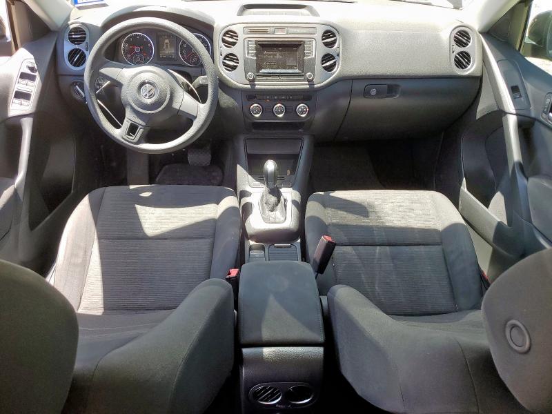 WVGAV7AX4HK046341 - 2017 VOLKSWAGEN TIGUAN S BLACK photo 8