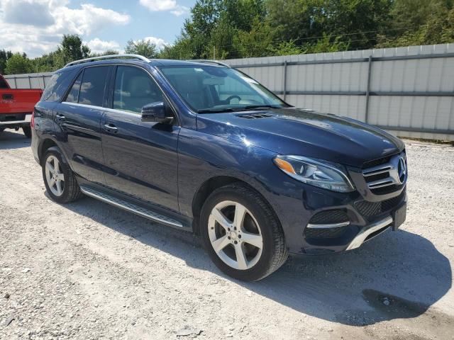 4JGDA5HB4GA775497 - 2016 MERCEDES-BENZ GLE 350 4MATIC BLUE photo 4