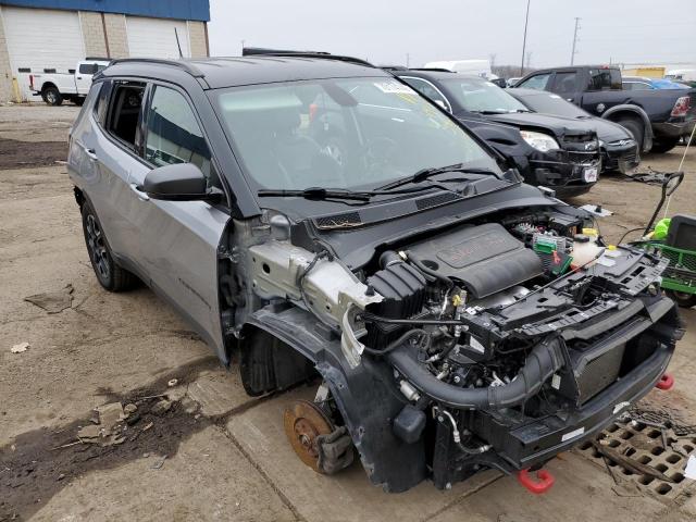 3C4NJDDB7KT721900 - 2019 JEEP COMPASS TRAILHAWK GRAY photo 4