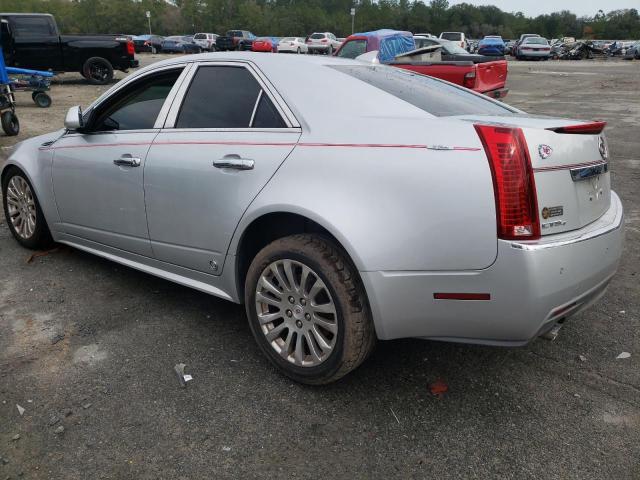 1G6DS5EVXA0104464 - 2010 CADILLAC CTS PREMIUM COLLECTION SILVER photo 2