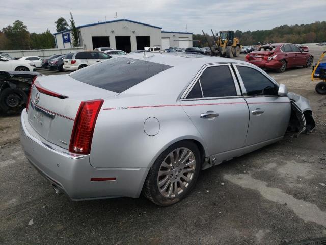 1G6DS5EVXA0104464 - 2010 CADILLAC CTS PREMIUM COLLECTION SILVER photo 3