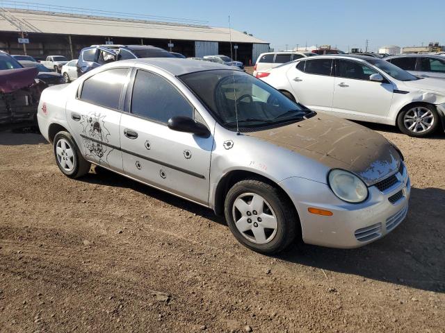 1B3ES26C24D529026 - 2004 DODGE NEON BASE SILVER photo 4