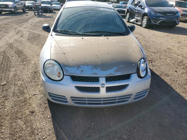 1B3ES26C24D529026 - 2004 DODGE NEON BASE SILVER photo 5