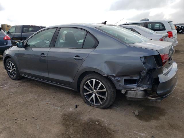 3VWD67AJ8GM414843 - 2016 VOLKSWAGEN JETTA SE GRAY photo 2