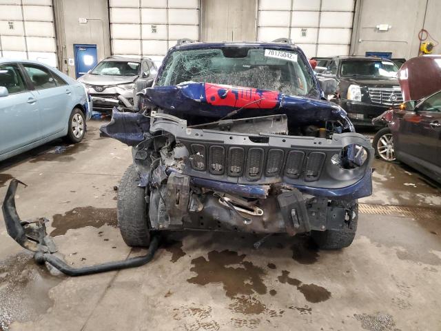 ZACCJBAB0JPH67476 - 2018 JEEP RENEGADE SPORT BLUE photo 5