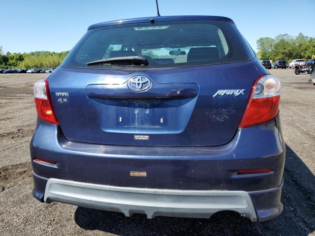 2T1KU4EEXAC535675 - 2010 TOYOTA COROLLA MA BLUE photo 6