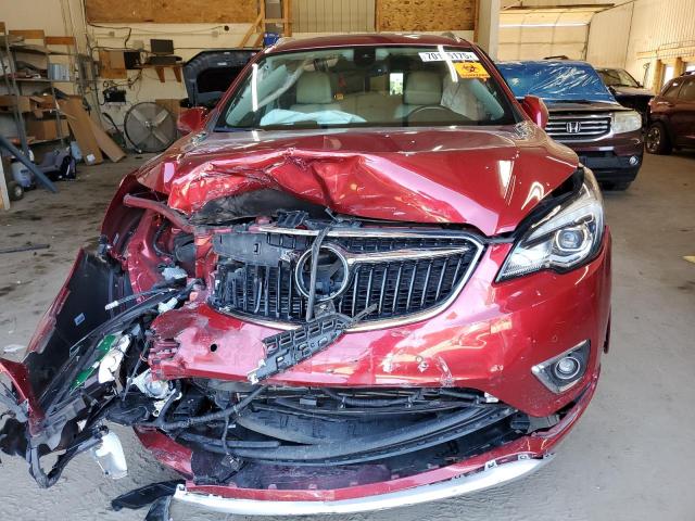 LRBFX3SX1KD006773 - 2019 BUICK ENVISION PREMIUM წითელი ფოტო 5