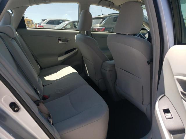 JTDKN3DU3D0351225 - 2013 TOYOTA PRIUS SILVER photo 11