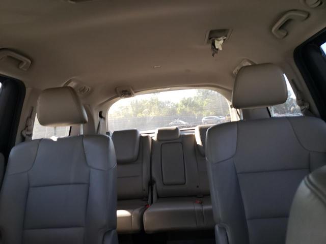 5FNRL5H95HB007571 - 2017 HONDA ODYSSEY TOURING GRAY photo 10