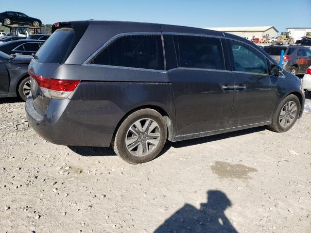 5FNRL5H95HB007571 - 2017 HONDA ODYSSEY TOURING GRAY photo 3