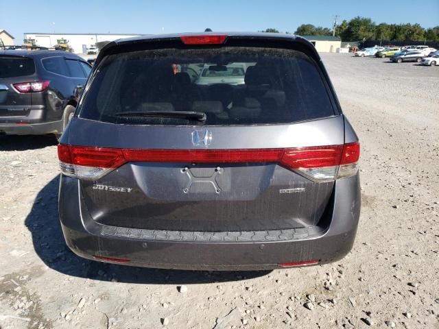 5FNRL5H95HB007571 - 2017 HONDA ODYSSEY TOURING GRAY photo 6