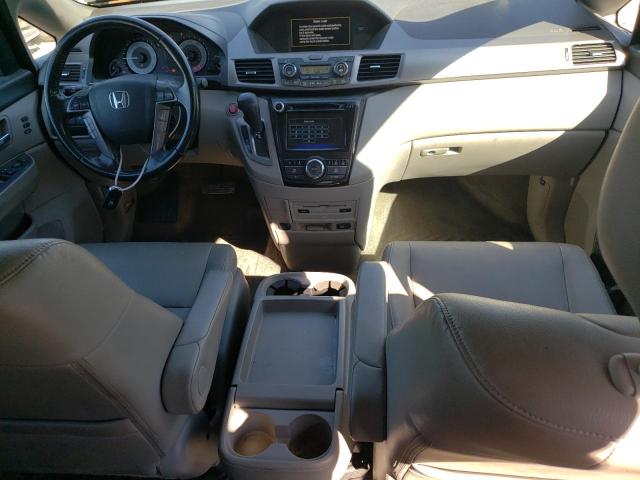 5FNRL5H95HB007571 - 2017 HONDA ODYSSEY TOURING GRAY photo 8
