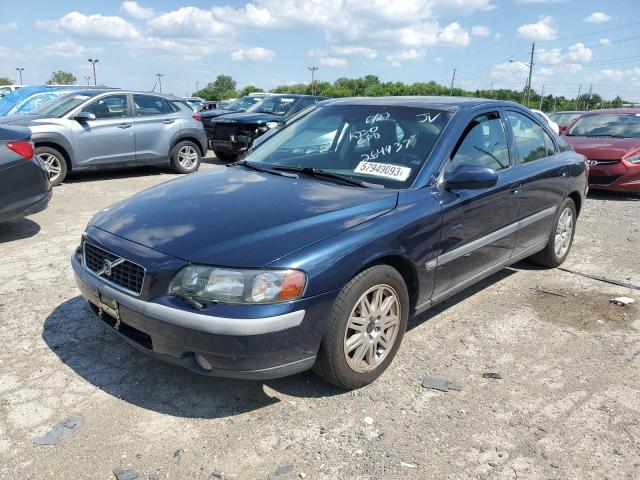 YV1RS58D732264437 - 2003 VOLVO S60 2.4T BLUE photo 1