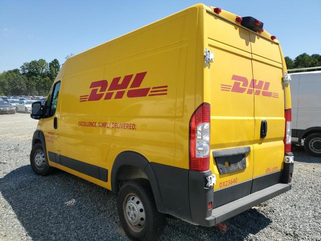3C6LRVCG1PE563642 - 2023 RAM PROMASTER 2500 HIGH Żółty zdjęcie 2