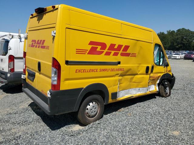 3C6LRVCG1PE563642 - 2023 RAM PROMASTER 2500 HIGH Żółty zdjęcie 3