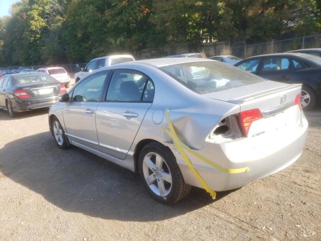 2HGFA16649H024319 - 2009 HONDA CIVIC LX-S SILVER photo 2