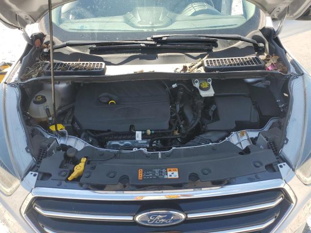 1FMCU0GD5JUD25971 - 2018 FORD ESCAPE SE ვერცხლისფერი ფოტო 12