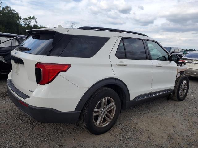 1FMSK7DH2LGB53885 - 2020 FORD EXPLORER XLT WHITE photo 3