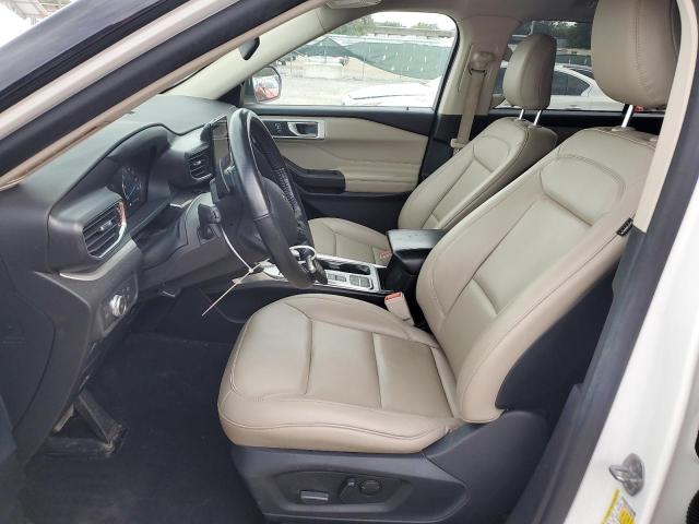 1FMSK7DH2LGB53885 - 2020 FORD EXPLORER XLT WHITE photo 7