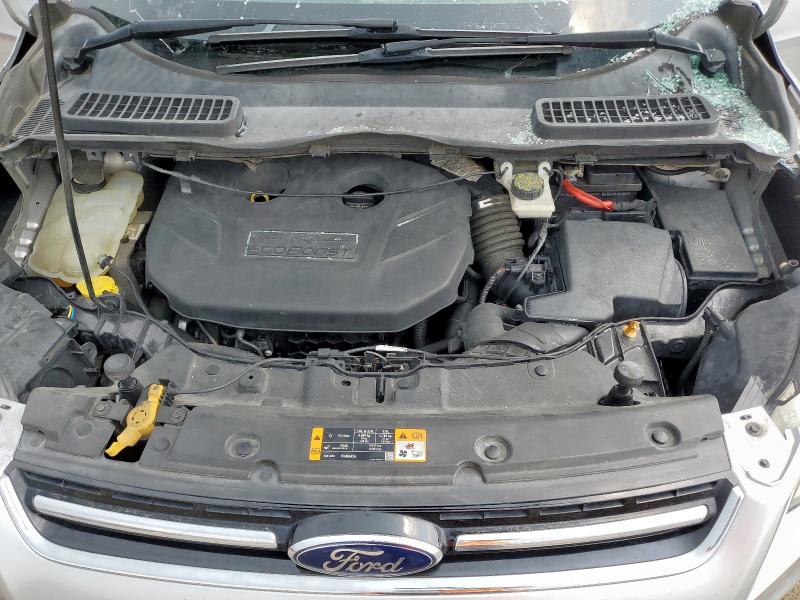 1FMCU0H91DUC70014 - 2013 FORD ESCAPE SEL SILVER photo 11