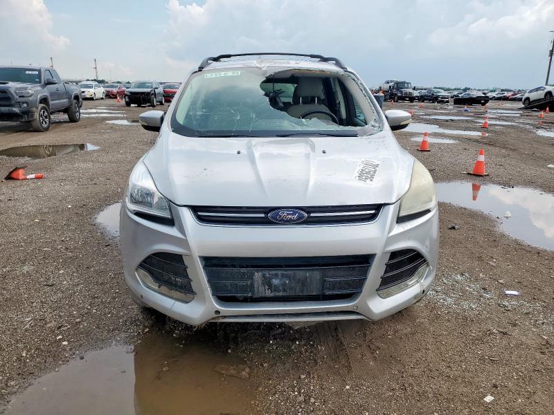 1FMCU0H91DUC70014 - 2013 FORD ESCAPE SEL SILVER photo 5