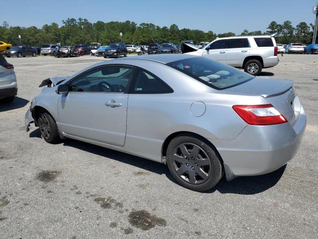 2HGFG12646H515568 - 2006 HONDA CIVIC LX SILVER photo 2