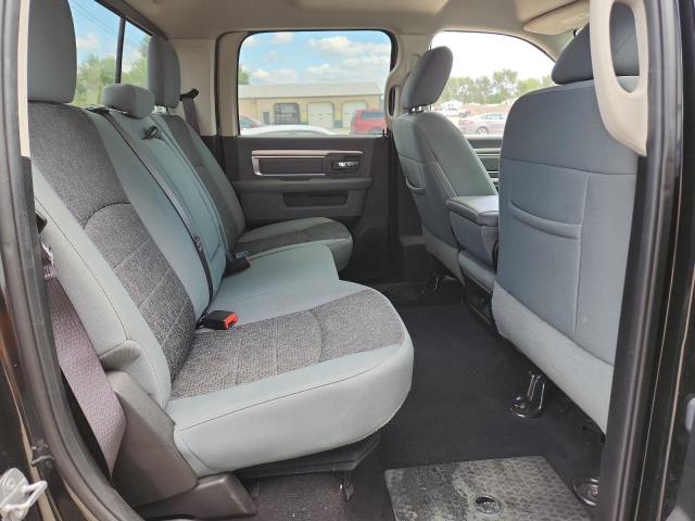 1C6RR7LT6KS550233 - 2019 RAM 1500 CLASS SLT Чорний фото 10