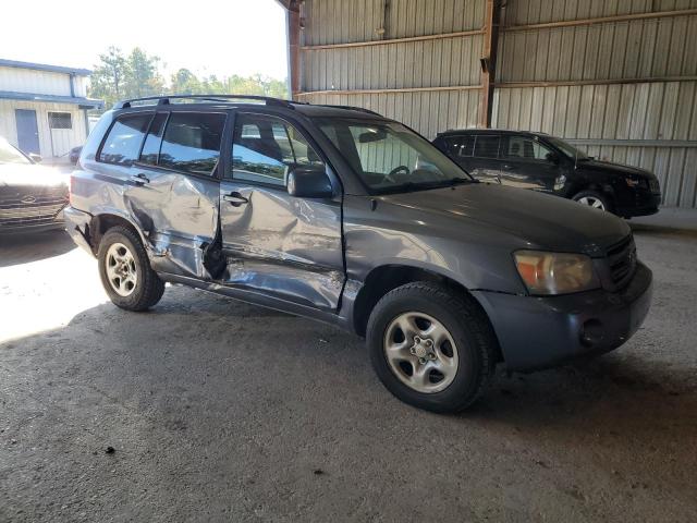 JTEGD21A750115011 - 2005 TOYOTA HIGHLANDER GRAY photo 4