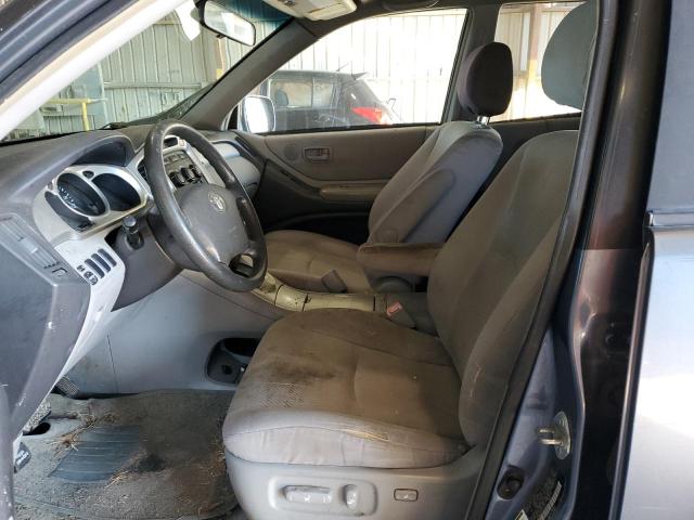 JTEGD21A750115011 - 2005 TOYOTA HIGHLANDER GRAY photo 7