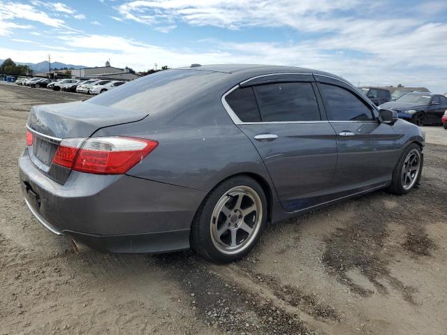 1HGCR2F85DA284111 - 2013 HONDA ACCORD EXL GRAY photo 3