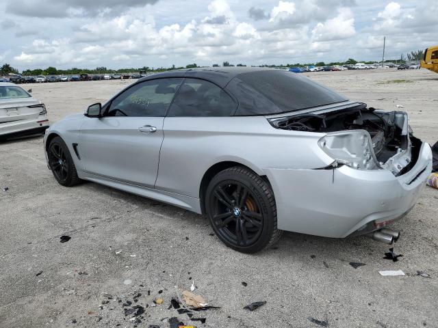 WBA3T1C56EPS98132 - 2014 BMW 428 XI SULEV SILVER photo 2