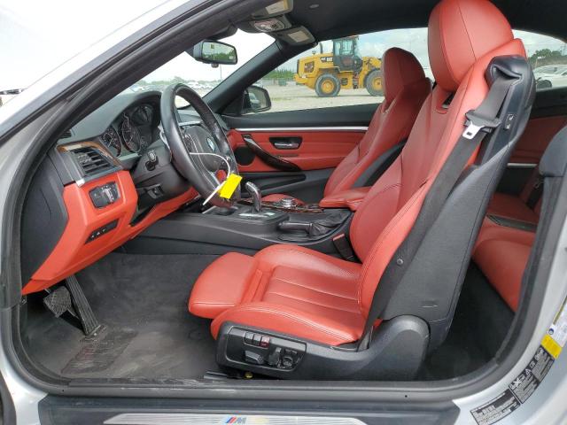 WBA3T1C56EPS98132 - 2014 BMW 428 XI SULEV SILVER photo 7