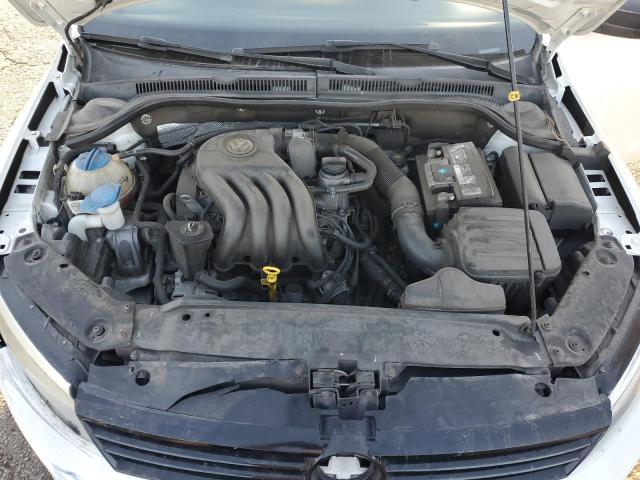 3VW2K7AJ4EM424561 - 2014 VOLKSWAGEN JETTA BASE WHITE photo 11