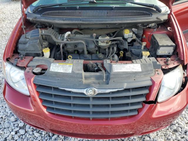 1A4GP45R26B626746 - 2006 CHRYSLER TOWN & COU წითელი ფოტო 12