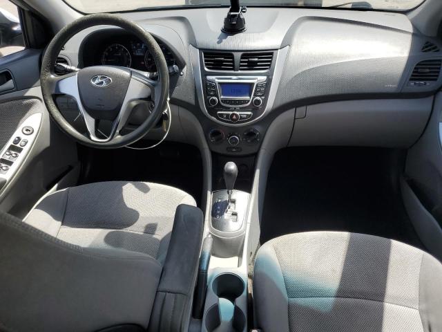 KMHCT4AE2DU407186 - 2013 HYUNDAI ACCENT GLS SILVER photo 8