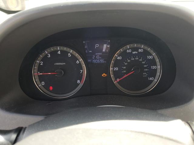 KMHCT4AE2DU407186 - 2013 HYUNDAI ACCENT GLS SILVER photo 9