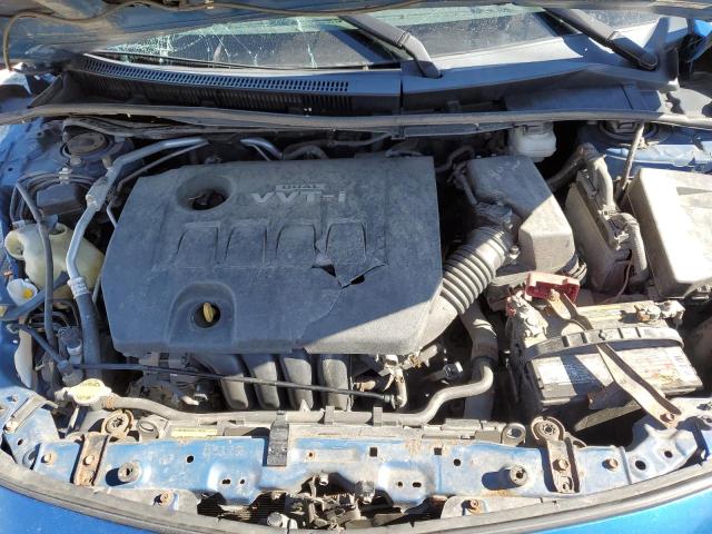 2T1BU4EE7AC519630 - 2010 TOYOTA COROLLA BASE أزرق صورة 11