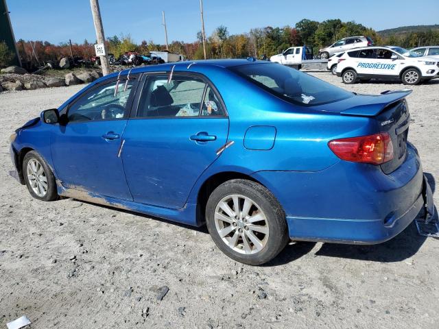 2T1BU4EE7AC519630 - 2010 TOYOTA COROLLA BASE أزرق صورة 2