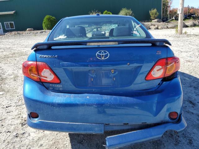 2T1BU4EE7AC519630 - 2010 TOYOTA COROLLA BASE أزرق صورة 6