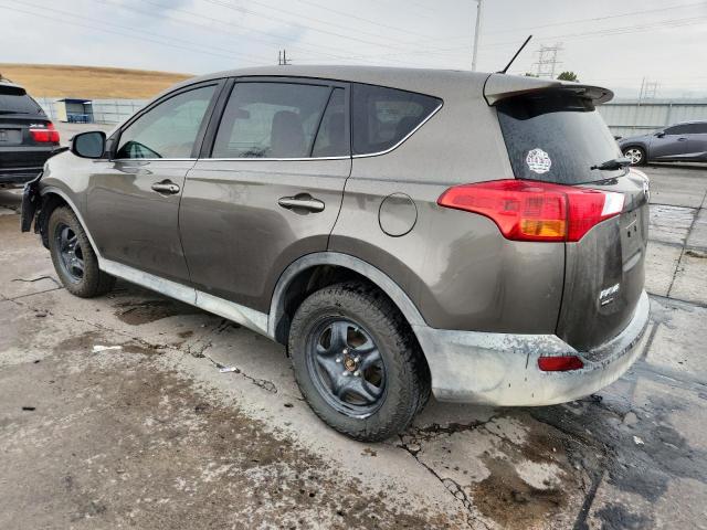 2T3BFREVXFW345041 - 2015 TOYOTA RAV4 LE TAN photo 2