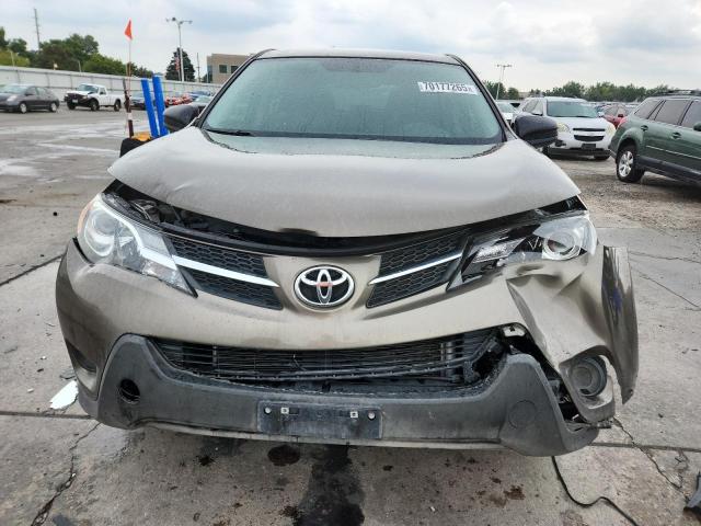 2T3BFREVXFW345041 - 2015 TOYOTA RAV4 LE TAN photo 5