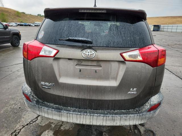 2T3BFREVXFW345041 - 2015 TOYOTA RAV4 LE TAN photo 6