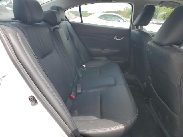 19XFB2F98FE089743 - 2015 HONDA CIVIC EXL Ақ фото 10