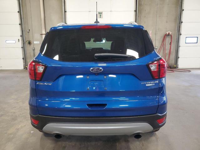 1FMCU9J9XKUC32700 - 2019 FORD ESCAPE TITANIUM BLUE photo 6