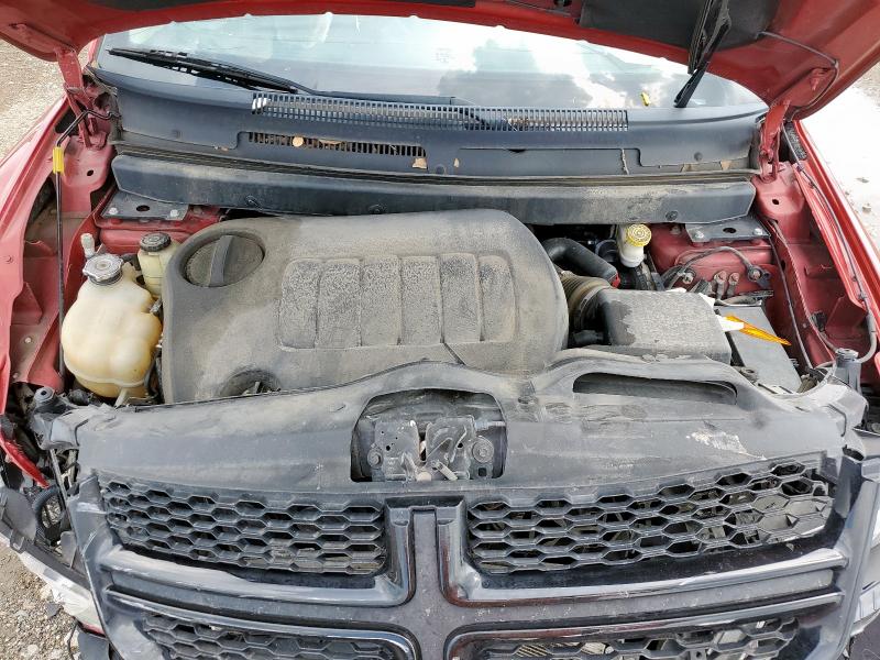 3C4PDCBG8JT503892 - 2018 DODGE JOURNEY SXT 红色 照片 12