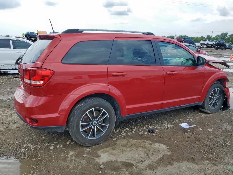3C4PDCBG8JT503892 - 2018 DODGE JOURNEY SXT 红色 照片 3