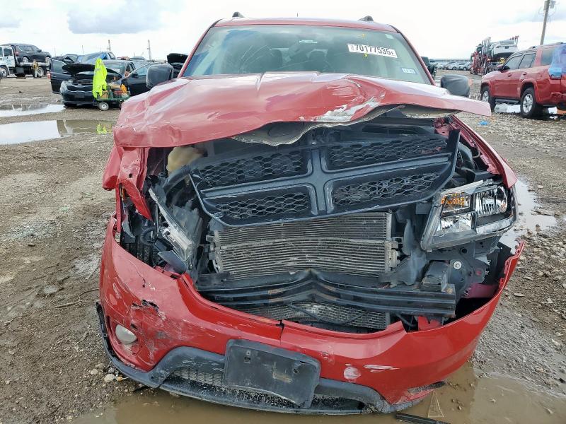 3C4PDCBG8JT503892 - 2018 DODGE JOURNEY SXT 红色 照片 5