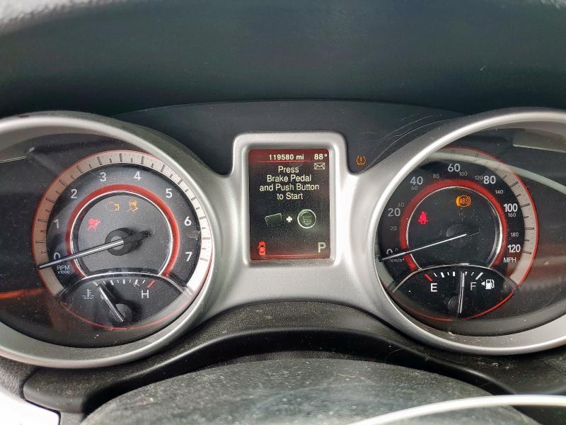 3C4PDCBG8JT503892 - 2018 DODGE JOURNEY SXT 红色 照片 9