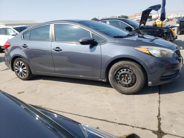 KNAFX4A6XF5426660 - 2015 KIA FORTE LX CHARCOAL photo 4