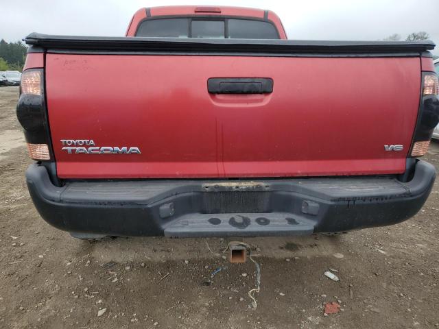 5TEUU42N48Z544387 - 2008 TOYOTA TACOMA ACCESS CAB ბურგუნდია ფოტო 6